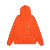Men Hoodie Patchwork Hoodie Men's Trendy Fashion Loose