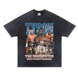 Mike Tyson T Shirt Boxer Retro Short Sleeve