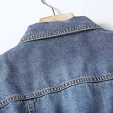 Women T-shirt Denim Shirt Women's Spring and Autumn Loose Casual Top Coat