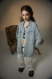 Unisex Jacket Fall Vintage Denim Jacket Women's Clothing