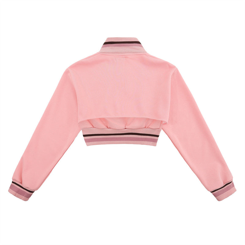 Women Hoodie Stand Collar Pullover Sweater Girl Casual Autumn Long Sleeve