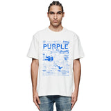 Purple Brand T Shirt Short Sleeve T-shirt Blouse