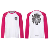 Chh Chrome Heart Long Sleeve Shirt Unisex Fashion Loose Long Sleeve Shirt