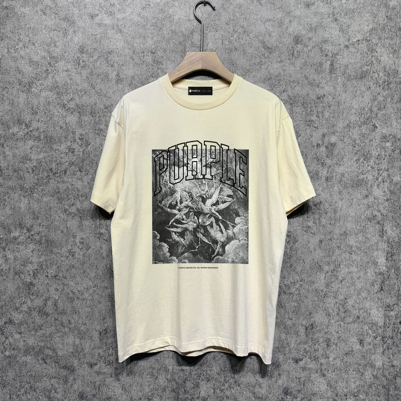 Purple Brand T Shirt Short Sleeve T-shirt Blouse