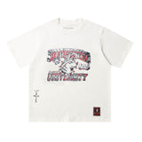 Travis Scott T-Shirt TRAVIS SCOTT CACTUS JACK Embroidery Crew Neck Short Sleeve T
