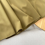 Women Skirt Summer Vintage Artistic Mid-Length Pleated Skirt