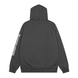 Men Hoodie Autumn Loose Sports Long Sleeve Zipper Jacket