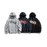 Unisex Hoodie Winter Retro Loose Hooded Sweater for Men and Women