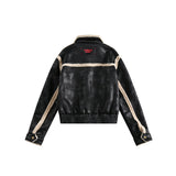 Unisex Jacket Winter Lambskin Hot Girl Leather Jacket