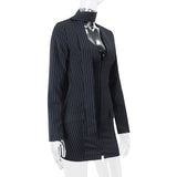 Work Dresses Temperament Ribbon Long Sleeve Hip Wrap Skirt