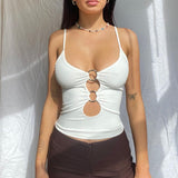 Women Halter Tops Spring Fashion Slim Strap Top