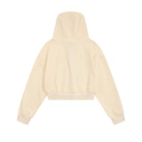 Women Hoodie Print Hooded Cardigan Sweater Girls Casual Autumn