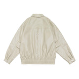 Unisex Jacket Autumn Simplicity Leather Jacket Women's Clothing