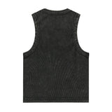 Women Vest Women's Short Summer Sling Washed and Worn