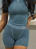 Women Co-Ord Set Spring/Summer Casual Fashion Simple Tight Fit Skinny