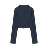 Women Long Sleeve T-Shirt Printed Long Sleeve T-shirt Street Casual Women's Autumn Short Top