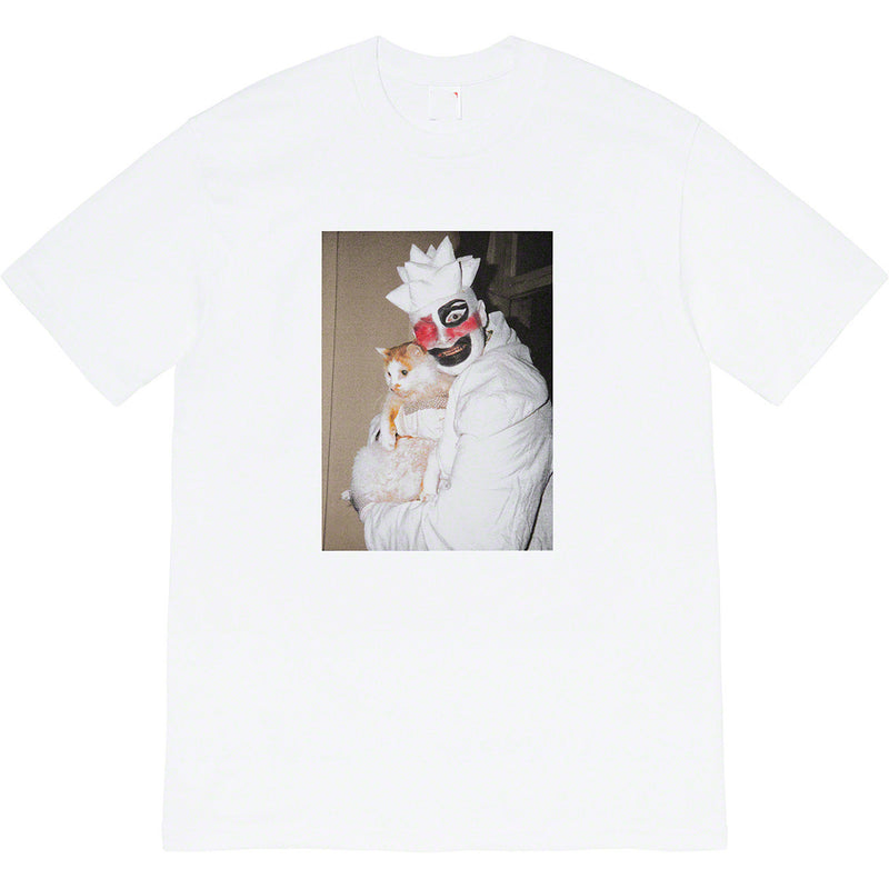 Men T-shirts 20SS Leigh Bowery Tee Clown Cat Short Sleeve T-Shirt Cotton Bottom Shirt