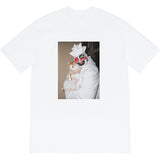 Men T-shirts 20SS Leigh Bowery Tee Clown Cat Short Sleeve T-Shirt Cotton Bottom Shirt