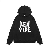 Men Hoodie Letter Printed Hoodie Autumn and Winter Pullover Hoodie