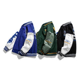 Varsity Jacket Vintage Spring Embroidery Baseball Uniform