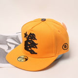 HS Hat Flat brim Embroidery Casual Versatile Trend