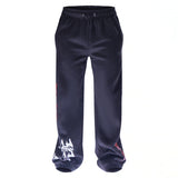 Women Cargo Pants Printed Sweater Suit Autumn and Winter Women's Loose