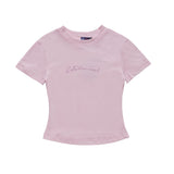 Women T-shirt Short-Sleeved T-shirt Girls' round Neck Summer Casual