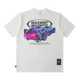 Men T Shirt Fashion Brand Printing Short-Sleeved T-shirt Men's Loose Casual