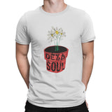 Rap Flower T Shirts for Men  Cotton Funny T-Shirts Round