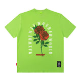 Men's T Shirt Printed Short-Sleeved T-shirt Men's and Women's Loose Style Ins Fashion Brand Loose