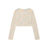 Women Sweater Short Sweater Cardigan Girls' Autumn Sweater Casual Sweater