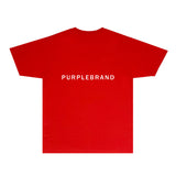 Purple Brand T Shirt Short Sleeve T-shirt Blouse