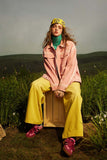 Unisex Jacket Autumn Two-Dimensional Washed Coat Women's Clothing