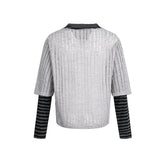 Unisex long-sleeved shirt autumcut outfake two-piece