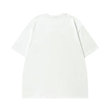 Men's T-shirt Spring and Summer Men's Cartoon Printed Casual Short-Sleeved T-shirt Men's and Women's