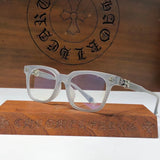CHH Chrome Hearts Glasses Classic Large Frame Simple and Generous Retro and Luxury