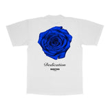 New vintage Harajuku casual short sleeve rose letter print