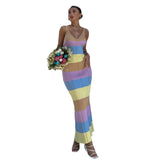 Women Desses Dress Spring and Autumn Women Classic Style Knitted Fishtail Skirt