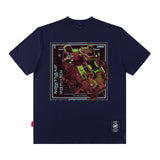Men T Shirt Personalized Printed Short-Sleeved T-shirt Men and Women Ins Couple Loose Casual