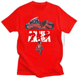 Japanese Akira Synthwave T-Shirt Short Sleeve Spring Fun