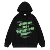 Men Hoodie Letter Printed Hoodie Autumn and Winter Loose Casual Long Sleeves Pullover Hoodie