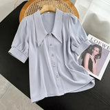 Women T-Shirt White Shirt Women's Summer Design Loose Short Sleeve