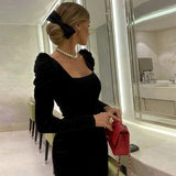 Women Desses Women's Long Sleeve Dress