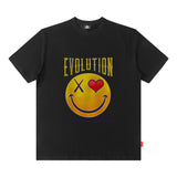 Men T Shirt Men's Loose Printed Fashion Brand Men's Summer T-shirt