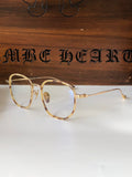 CHH Chrome Hearts Glasses Simple and stylish ultra-light titanium square glasses frame