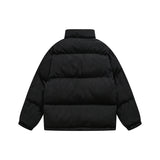 Unisex Jacket Winter Pleated Casual Bread Coat