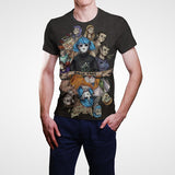 Sally Face T Shirts Sally Fisher 3D Digital Printed round Neck Men's and Women's T-shirt