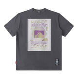 Men's T Shirt Printed Short-Sleeved Men's Retro Ins All-Match T-shirt