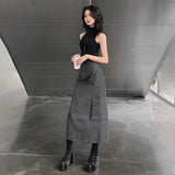 Women Skirt Women's Spring Clothing Workwear Skirt High Waist