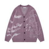 Women Sweater Girls' Autumn and Winter Loose Casual Long-Sleeved Sweater Coat
